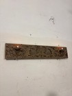 Hand-carved Wooden Lintel  Antique Temple Door Top  Floral Wall Art