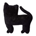 Adorable Spooky   cat Skeleton Accent Pillow   14 x12  Nwt