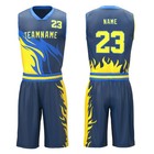 Custom Basketball Uniform Set   Jersey   Shorts   Free Mockup Design   Team Kit