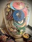 90s Non-licensed Pogs  Lot Of 100 Pogs