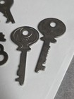 Vintage Lot Of Flat Keys Some Stamped Varied Lot