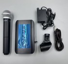 New Shure Blx24 pg58 Vocal System W blx4 Wireless Receiver And Handheld Transmit
