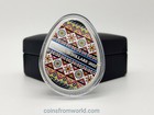 Canada 2022 20  Traditional Ukrainian Pysanka Egg 1oz Silver Coin Royal Canadian