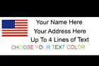 60pcs Personalized Return mailing Address Labels - 1  X 2 625  - Free Shipping