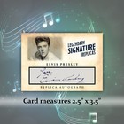 Elvis Presley Aceo Replica Autograph Signature Rock And Roll Collectible Card