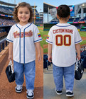 Custom Venezuela Kids Baseball Jersey  Personalized Name Number Shirt Gifts