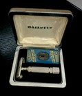 Vintage Gillette President Safety Razor Set 1953 Y1