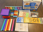 Lot Of 25 Homeschool Math Bundle     K   5 Manipulatives Games Place Value Fractions