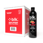 Blk  Natural Mineral Alkaline Water Electrolyte Infused With Fulvic-12 Pack