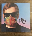 Elton John The Lockdown Sessions Cd 3 Cassettes   Hand Signed Art Card Autograph