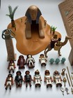 Huge Egyptian Playmobil Lot W  Multiple Sets 4240 Pyramid Sphinx Camels Obelisk