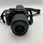 Nikon D5200 Digital Slr Camera Black 24 2 Mp W  18-55mm Vr Lens Battery Charger