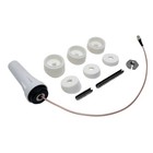 Siriusxm Satellite Radio Flush Mount Truck Rv Antenna With Cable White