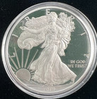 2019 American Silver Eagle 5-coin Multi-finish Set - Proofs  Burnished  Reverse 