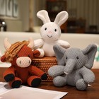 Crochet Stuffed Animals Soft Thread Plush Hand-crocheted Toys Kid   Adult-friend