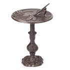 Sungmor Cast Iron Dragonfly Sundial 10 4  Dia Vintage Garden Decorative Ornament