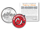 New Jersey Devils Nhl Hockey New Jersey Statehood Quarter U s  Coin   Licensed  
