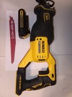 Dewalt Cordless Reciprocating Saw   Comes With Brushles 20v Battery  bag blade  