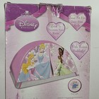 Disney Princess Twin Bed Tent With Pushlight Cinderella Aurora Tiana New In Box