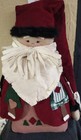 Primitive Handmade Raggedy Santa Claus Doll Shelf Sitter Christmas 