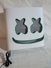 Dj Marshmello Light Up Mask - Full Head - Green Light-up 3 Different Settings 