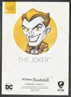 The Joker 2018 Cryptozoic Dc Bombshells Lil Production Sketch Card  a06  nm 