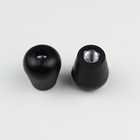 2 Pcs Bass Drum Spurs Rubber Feet Rubber Tips With 3 8  Thread