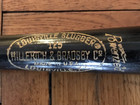 Vintage Louisville Slugger 125 Hillerich   Bradsby Black 35  Wood Bat