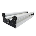 39 4  Paper Roll Dispenser Paper Cutter Rack Media Roll Holder For Film Vinyl
