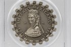 2021 Mexico Carlota maximiliano Alternative Peso  2 Silver Medal Pcgs Ms70