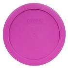 Pyrex 7201-pc 6  Pink 2 Pack Plastic Storage Cover Lid New For 4 Cup Glass Bowl