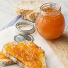 13 5 Oz Orange Fruit Jar