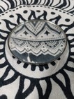 Vintage Towle Sterling Silver Repousse Purse Hand 3    Mirror