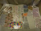 Huge Lot Of Letters   Numbers Stickers  160 Sheets