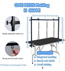 Leibou H-shape Dog Grooming Arm Pet Supplies Table 3 Noose   Clamp Heavy Duty