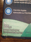 Goodnites Disposable Bed Mats - 9 Count New Sealed Bed Wetting Pads