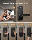 Lndu Keyless Smart Door Lock Fingerprint Wi-fi App Video Camera 2-way Audio Ip65