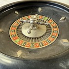 Vintage E s  Lowe Roulette Wheel Base And Metal Center Only 10  Heavy Duty Big