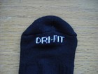 Boys girls Nwt Nike Crew Socks 3prs Dri-fit Classic Black W white Swooshes 3y-5y