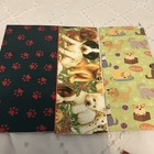Christmas Dog Animal Pictorial Gift Wrap Wrapping Paper Sheets Multicolor