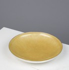 David Andersen Sterling Silver Guilloche Enamel Bowl Norway C 1950 Yellow 22cm