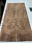 Walnut Burl Raw Wood Veneer 2 Sheets 36   X 9   48b
