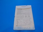 Vtg 1940s Advance Sewing Pattern 6984 Girls Dress Size 6 Puritan Collar 