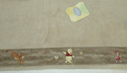 New Disney Baby Winnie The Pooh Tan Blanket Tigger Piglet Bees Leaves Plush Nwt