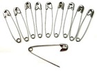 Pack Of Ten Large Horse Bandage Safety Pins 2-1 4  Long New 