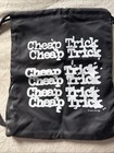 Cheap Trick Tour Drawstring Bag Backpack Canvas Official Merch Black