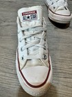 Converse Chuck Taylor All Star White Size 4 Casual Shoes Skate Sneakers Worn