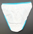Vintage Y2k L e i  Girls Cotton White Panties Size Small New With Tags