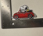    set Of 4  Peanuts Snoopy Embroidered Patches  iron On Or Sew On