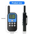 1 2 3 Pet Dog Wireless Electric Fence Containment System Training Collar Shock